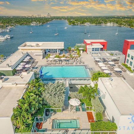 Rooftop Pool & Hot Tub - Gym - Hollywood Beach Exterior foto