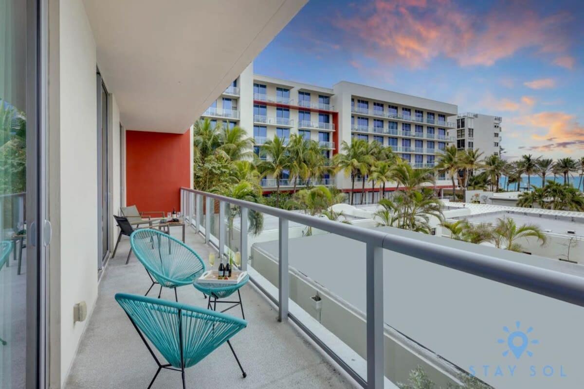 Rooftop Pool & Hot Tub - Gym - Hollywood Beach Exterior foto